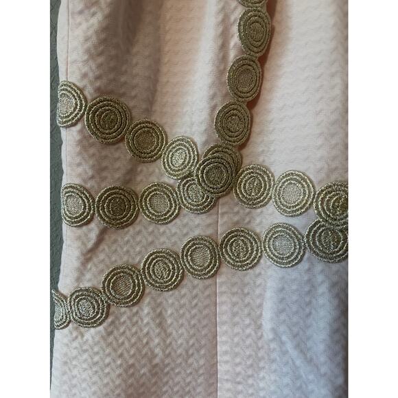 Lilly Pulitzer Pearl Shift‎ Paradise Tint Pink Metallic Gold Dress - Picture 11 of 15